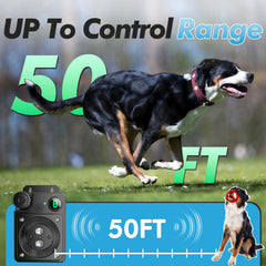 FORNIHE bark deterrent box highlights 50-foot range for yard use