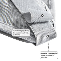 Fornyk horse fly mask with 70 percent UV protection shields eyes from sun