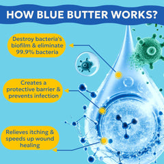 Forticept Blue Butter Gel moisturizes cracked paw pads