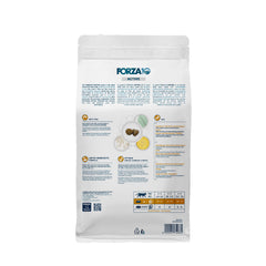 Forza10 cat food ingredients nutrition panel highlighting high-quality, digestible formula.