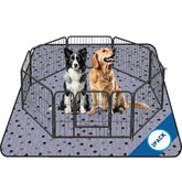 Fostanfly non-slip washable pee pad 63x63, keeps pad stable on smooth floors.