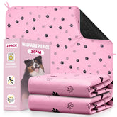 Fostanfly washable dog pee pad with soft top layer for comfort.