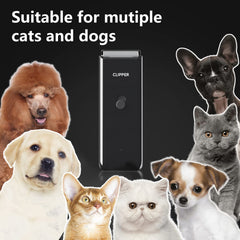 Founouly 12V motor delivers strong power for thick fur.