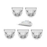 Founouly ceramic replacement blades packaging showing a six‑piece set for home grooming