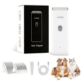 Founouly Handy Clippers waterproof body for easy cleaning and durable grooming.