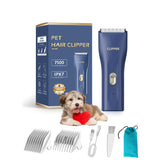 Founouly TS006 waterproof body clipper ready for rinsing after grooming