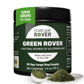 Four Leaf Rover Green Rover bottle ready for serving, supports natural immune defenses.