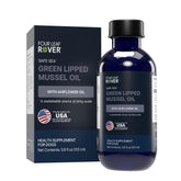 Four Leaf Rover Safe-Sea bottle highlighting joint-supporting omega-3 blend.