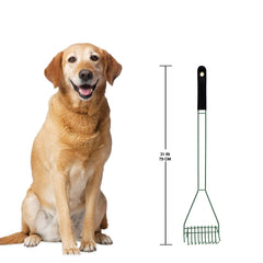 Four Paws spade-pan set for convenient yard waste pickup.