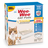 Four Paws Wee-Wee cat pad under litter box protects floors and reduces mess