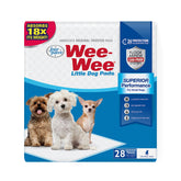 Four Paws Wee-Wee pad top layer protects floors with quick moisture capture