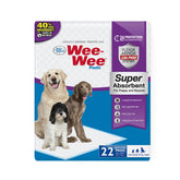 Four Paws Wee-Wee pad package front shows 75 count and Insta-Rise border.