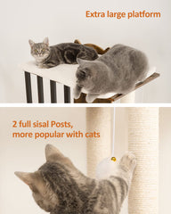 Removable pads on FourFurPets platforms simplify cleaning and pet care