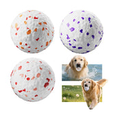FOXMM E-TPU dog ball with interactive bounce for active fetch sessions.