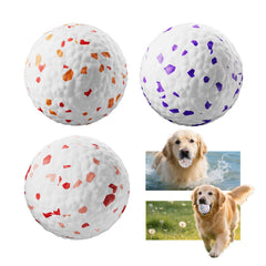 FOXMM E-TPU dog ball with interactive bounce for active fetch sessions.