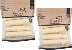 Frankly Original beef chew roll close-up reveals chewy texture dogs enjoy.
