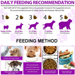 FRDUGA hip and joint support chew with glucosamine for flexible dogs