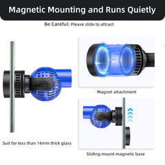 FREESEA adjustable flow ring protects small inhabitants while guiding current