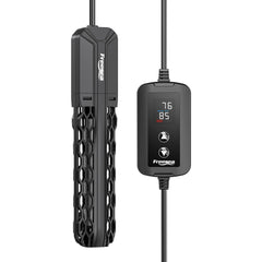 FREESEA aquarium heater front view showing compact design and reliable warmth for tanks
