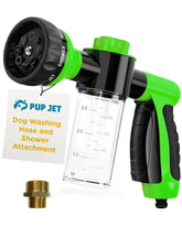 Pup Jet attachment in jet mode for deep cleaning of coat and stubborn dirt.