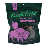 Fresh Field bison and apple jerky chips pack ideal as training rewards.