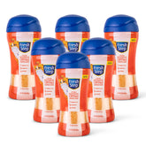 Fresh Step crystal deodorizer box reduces litter box odors with Summer Breeze scent.