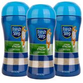 Fresh Step Litter Box Attractant Powder bottle for easy shake-and-pour during litter changes