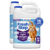 Fresh Step Odor Shield light weight bags close-up for easy storage