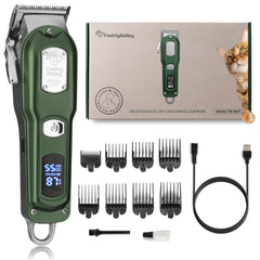 Freshly Bailey cat clippers tackling matted fur for smoother grooming sessions