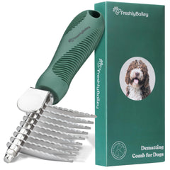 Freshly Bailey dematting comb with sharp blades removes tough tangles