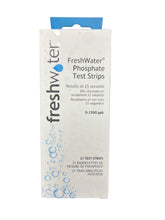 FreshWater phosphate test strip pack for quick aquarium water checks.