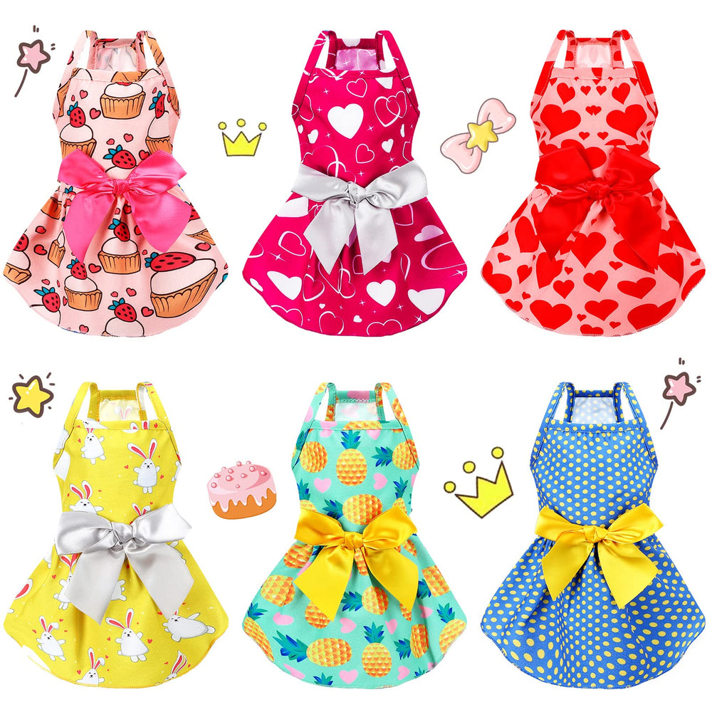 Frienda bowknot princess dress in six colors for stylish daily wear.