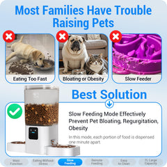 Frienhund ACF190W-B app control screen enables remote feeding management