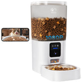 Frienhund feeder front view shows compact, user-friendly design for precise scheduling