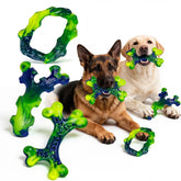 Frienhund indestructible nylon bone for large dogs, durable daily chew.