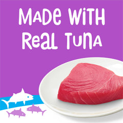 Open tuna tube ready for quick cat feeding