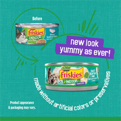 Friskies Meaty Bits moist chunks provide a satisfying texture at feeding time.