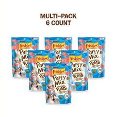 Friskies Natural Yums wild tuna crunch pieces, ideal training rewards.