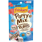 Friskies Natural Yums Wild Tuna pouchβcrunchy texture supports dental care and flavor appeal