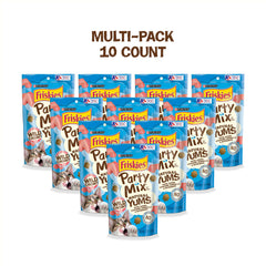 Friskies Natural Yums Wild Tuna pouch—seaside tuna flavor sparks cat snacking excitement