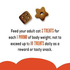 Friskies Party Mix Crunch Mixed Grill delivers savory crunch for adult cats' snacking moments.