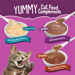 Friskies chicken gravy topper provides tasty variety and moisture