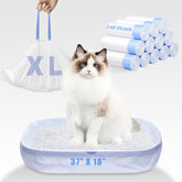 Frnoip 3MIL extra-thick litter bags resist claws for heavy use.