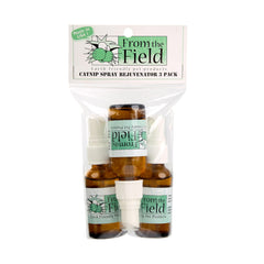 From The Field Catnip Spray bottle pour boosts playtime with fresh scent