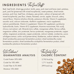 Fromm Four-Star Beef Frittata Veg Dog Food packaging highlights Fromm’s long-running heritage since 1904.