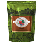 Fromm Rancherosa beef recipe bag shows premium dry dog food for all life stages