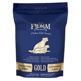 Fromm Reduced Activity Senior Gold bag front highlighting senior formula