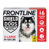 Frontline Shield packaging and applicator tube for easy application.