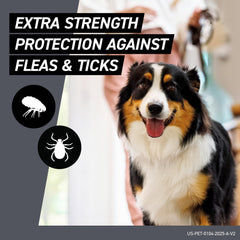 Frontline Shield three-dose packaging highlighting month-long protection