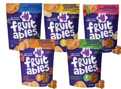 Fruitables Pumpkin Apple dog treat, 7oz, ideal for training rewards.